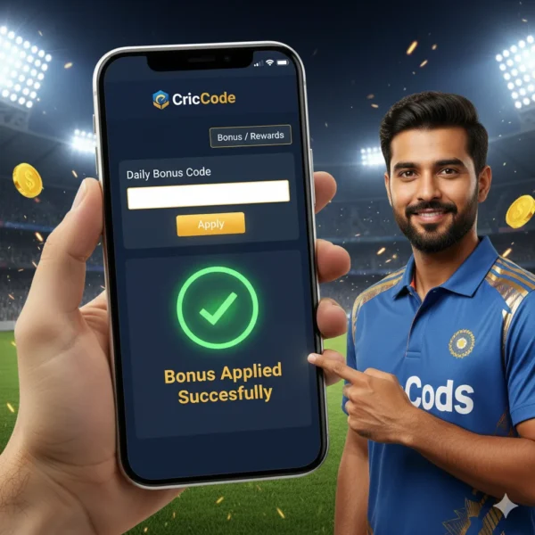 CricCode App Home Dashboard