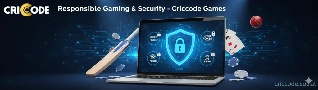 Secure and responsible gaming on Criccode with encryption, safety tools, and fair play policies.