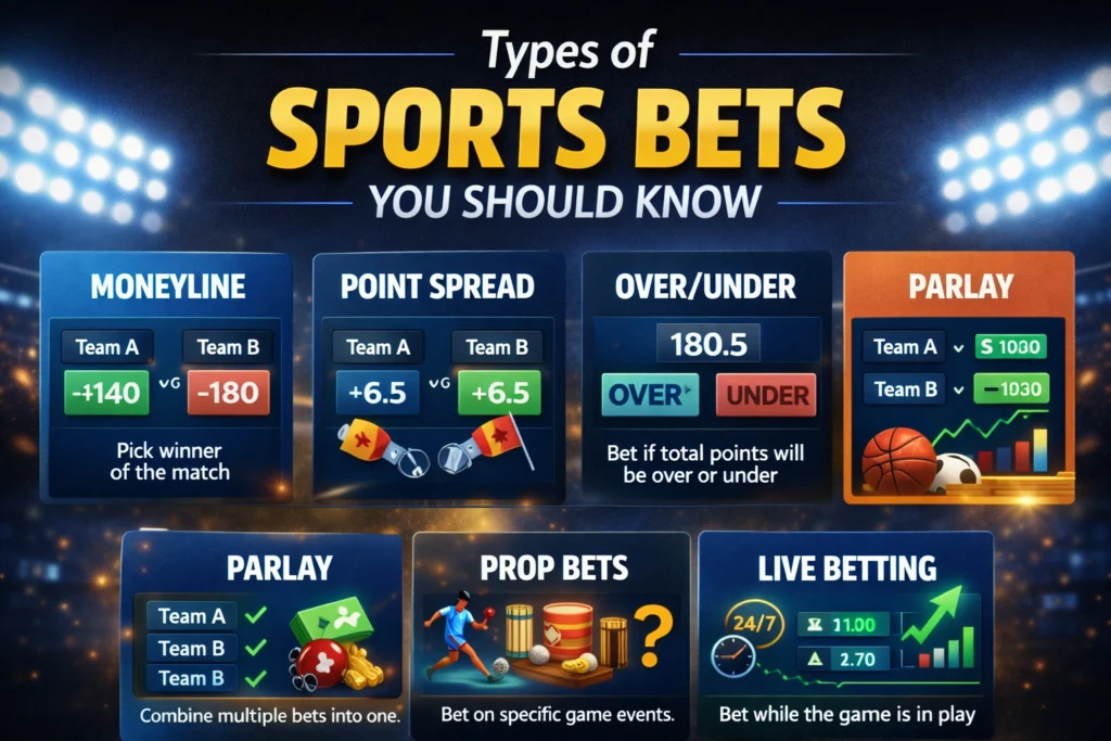 Types of Sports Bets Explained – CRICODE Betting Guide