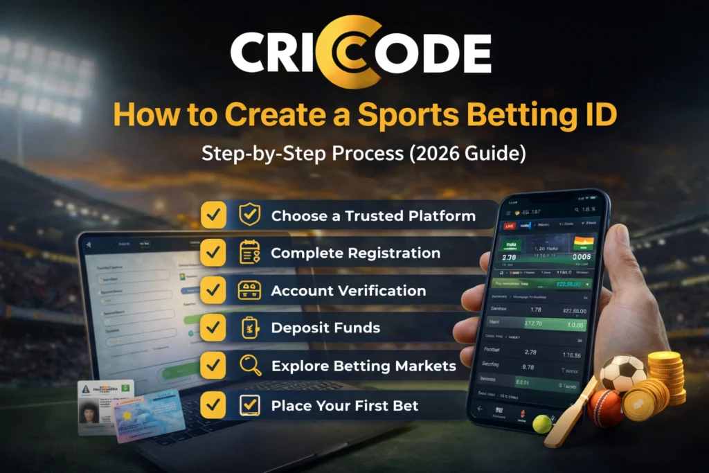 Features of a trusted Sports Betting ID provider with secure platform dashboard and live betting interface
