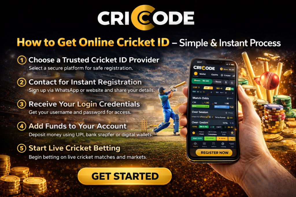 How to Get Online Cricket ID – Instant Registration Process with Secure Cricket Betting Platform