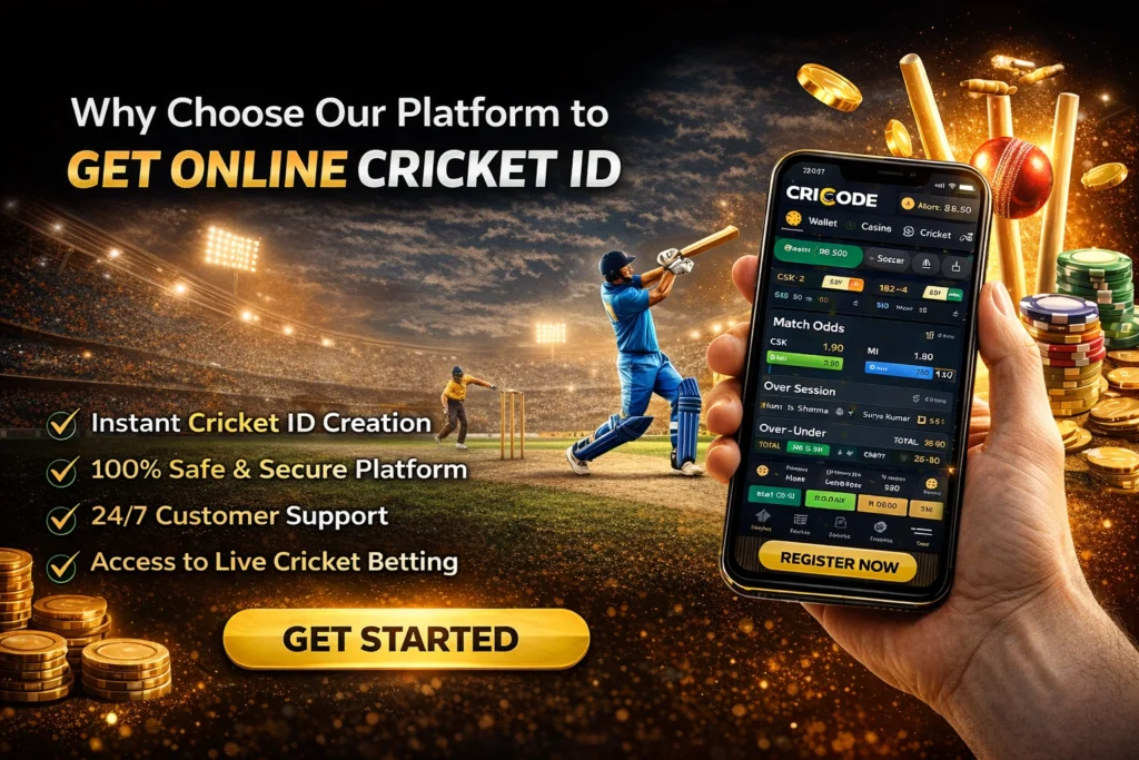 Why Choose Our Platform to Get Online Cricket ID – Instant Cricket ID Creation with Secure Live Betting Access