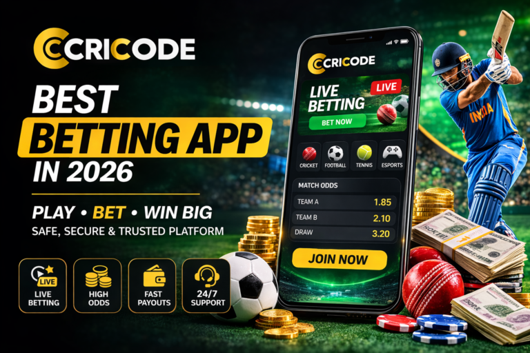 Best Betting App 2026 for cricket, football and live sports betting platform