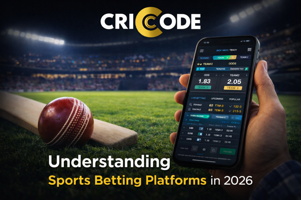 Betting PlatformsSports betting platform 2026 with live cricket betting on mobile