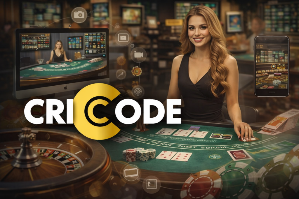 How Live Gambling Works on Cricode Platform with Real Time Casino Dealers