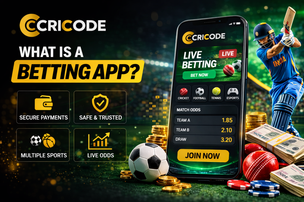 What is a betting app – online sports betting platform with live betting and secure payments