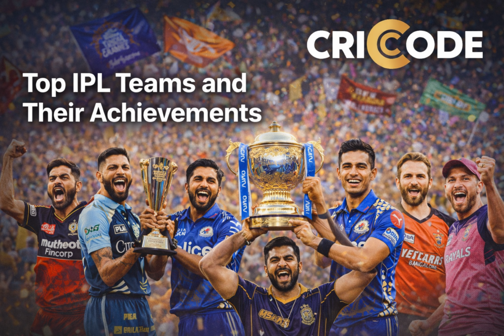 Explore the most successful IPL teams, their titles, star players and achievements in the Indian Premier League history.